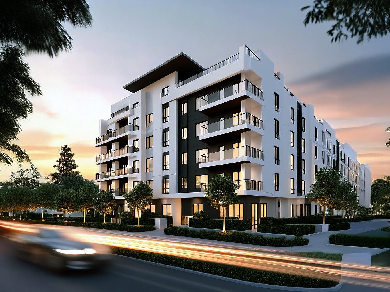 Conceptual rendering of the approved 293-unit five-story development
